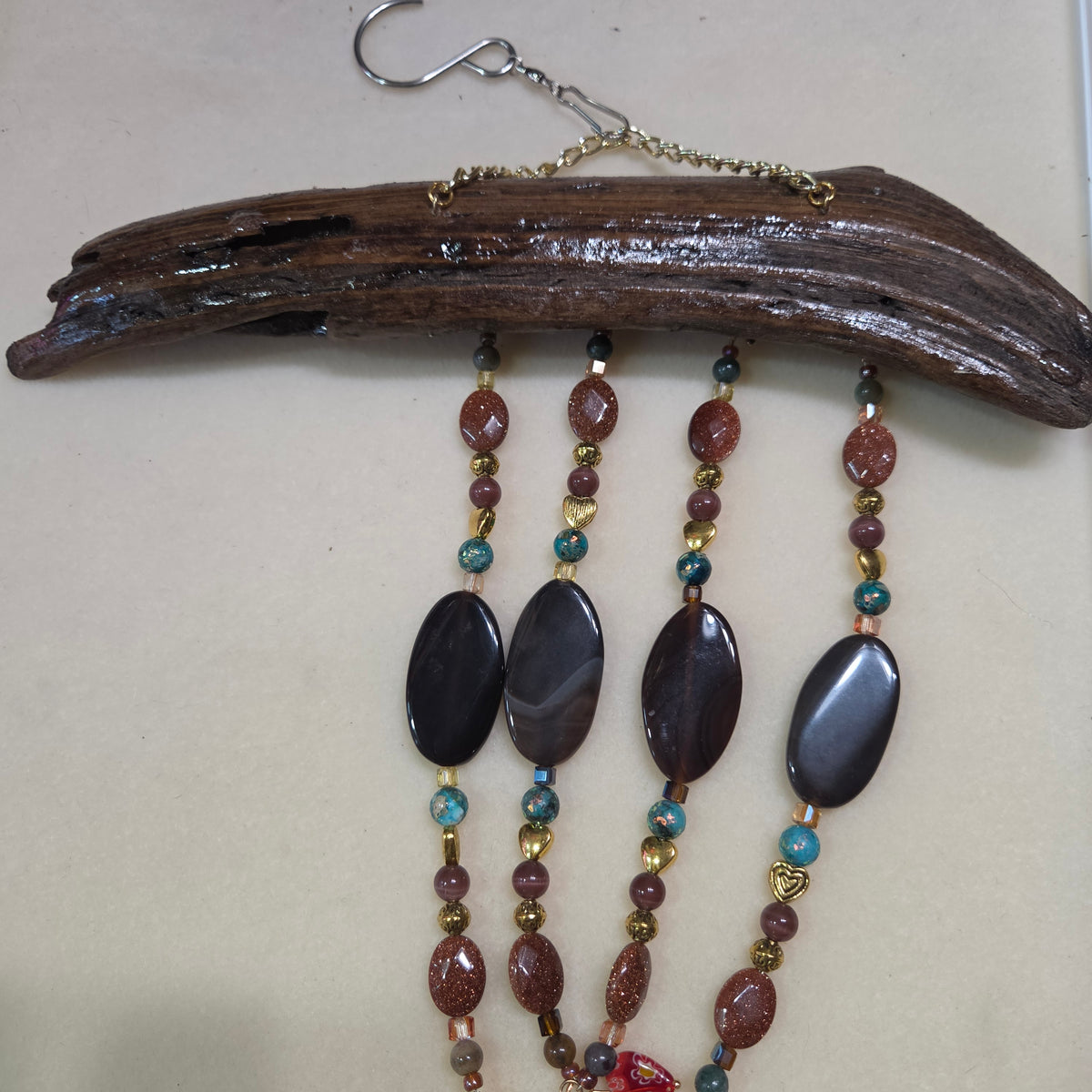 Whispers of the Heart Driftwood Suncatcher